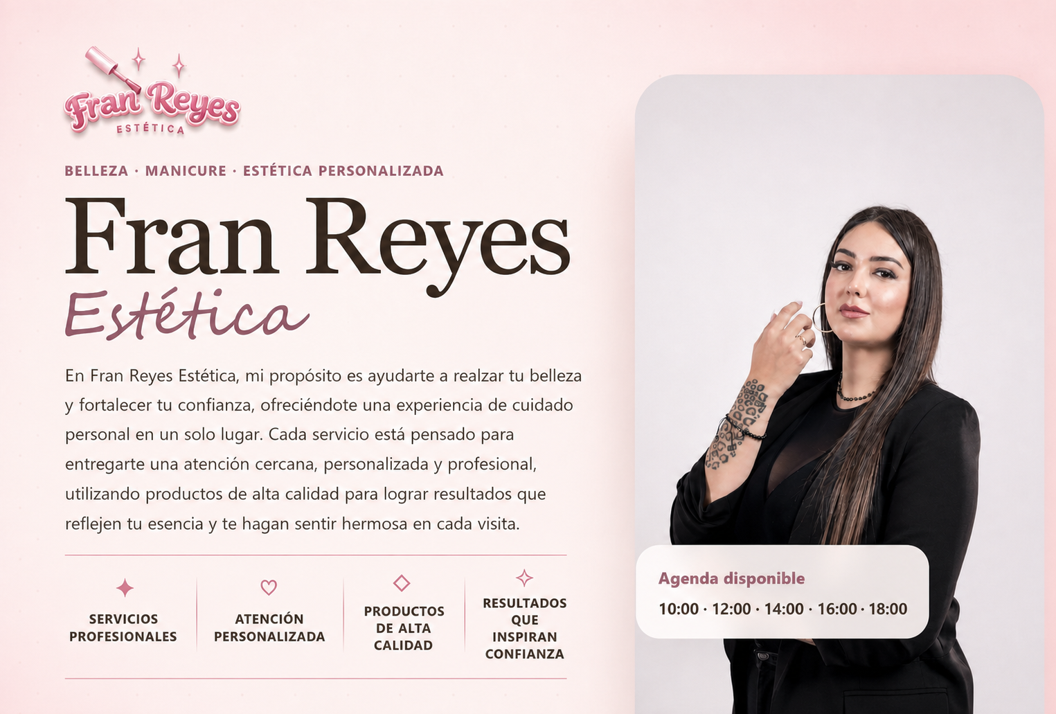 Fran Reyes Estética, belleza, manicure y estética personalizada
